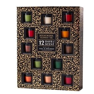 Scentworx Holiday 12 Days of Scent Advent Candle Calendar